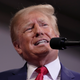 Former President Donald Trump speaks at a rally in Wilkes-Barre, Pa., Sept. 3, 2022.